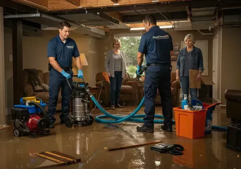 Basement Water Extraction and Removal Techniques process in Penn Estates, PA